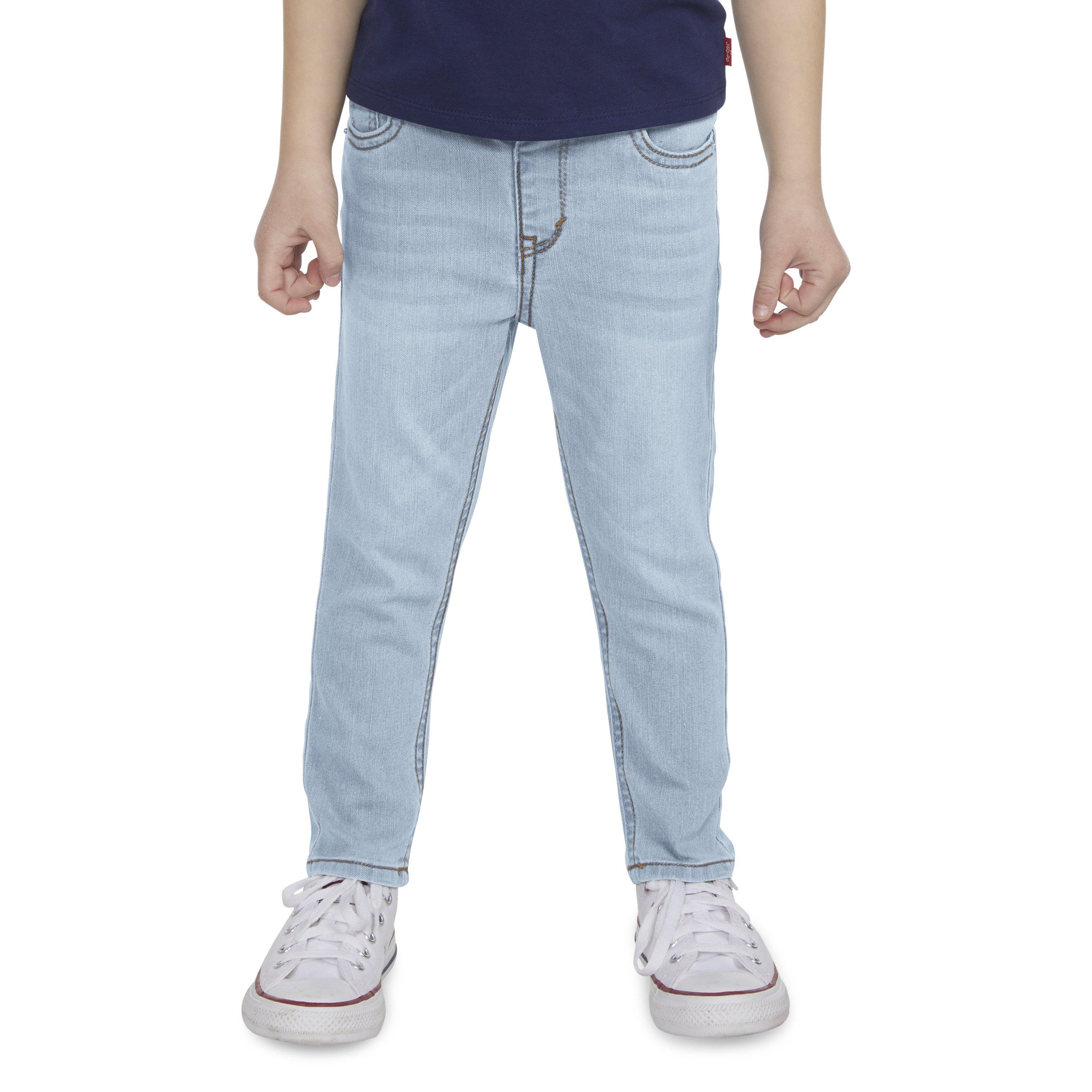 Levi's Brandi Skinny Lt Wash Toddler Girls' Palisades Blue Denim Jeans - PALISADES BLUE